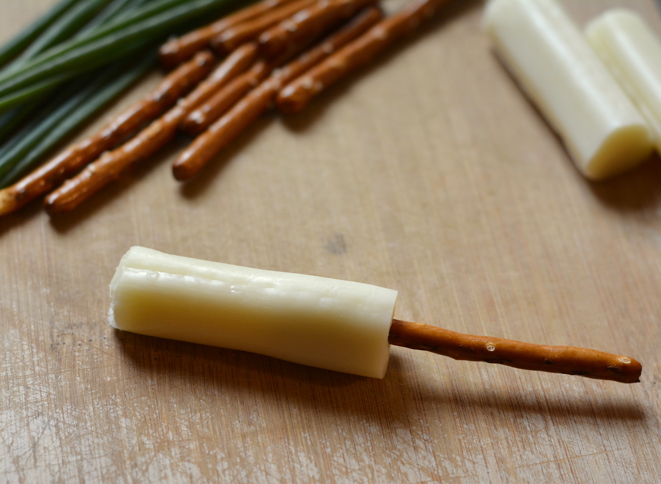 Witches' Cheese Broomsticks