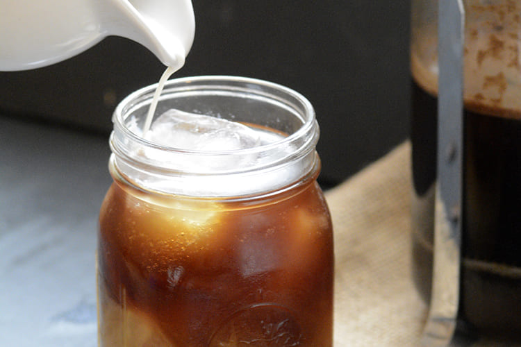 DIY Cold Brew Coffee made with Fresh Florida Milk