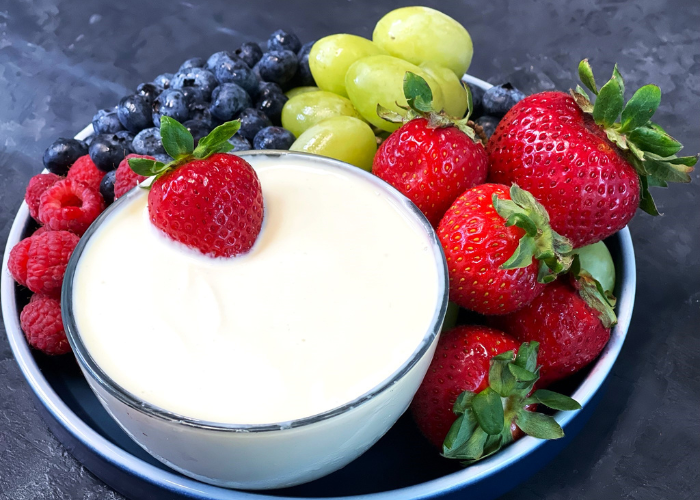 Greek Yogurt Fruit Dip Featured Image