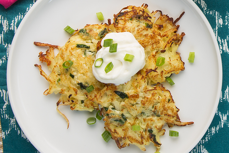 Popeye's Ricotta Tater Cakes