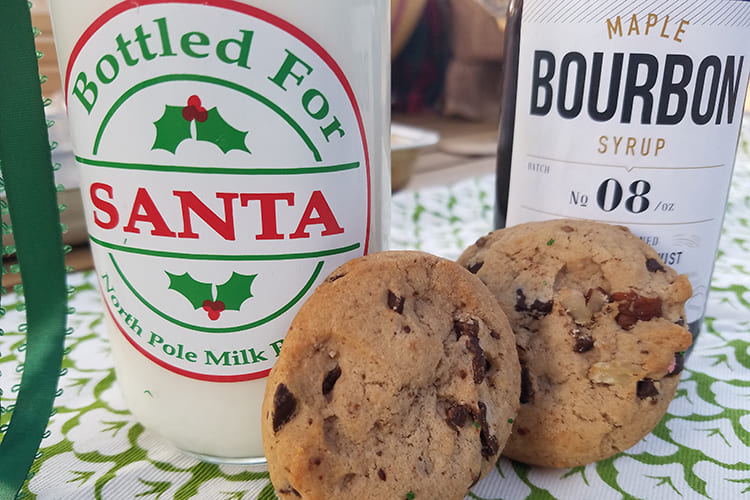 Bourbon-Scented Chocolate Chip Cookies