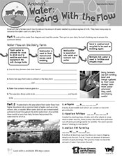Water Wise Activity Sheets Black and White