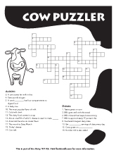 Cow Puzzler