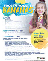 Frozen Yogurt Bananas image