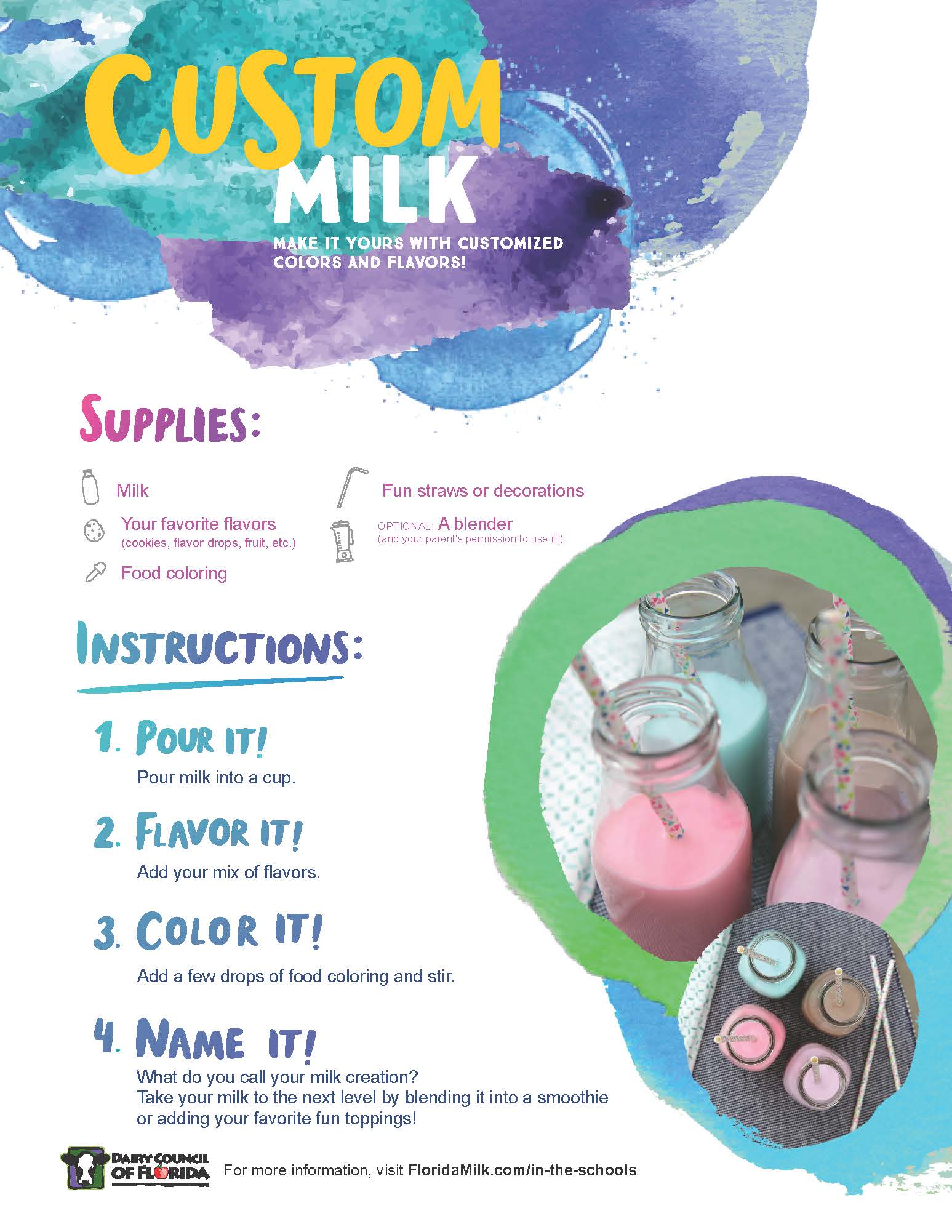 How to Make Custom Milk image