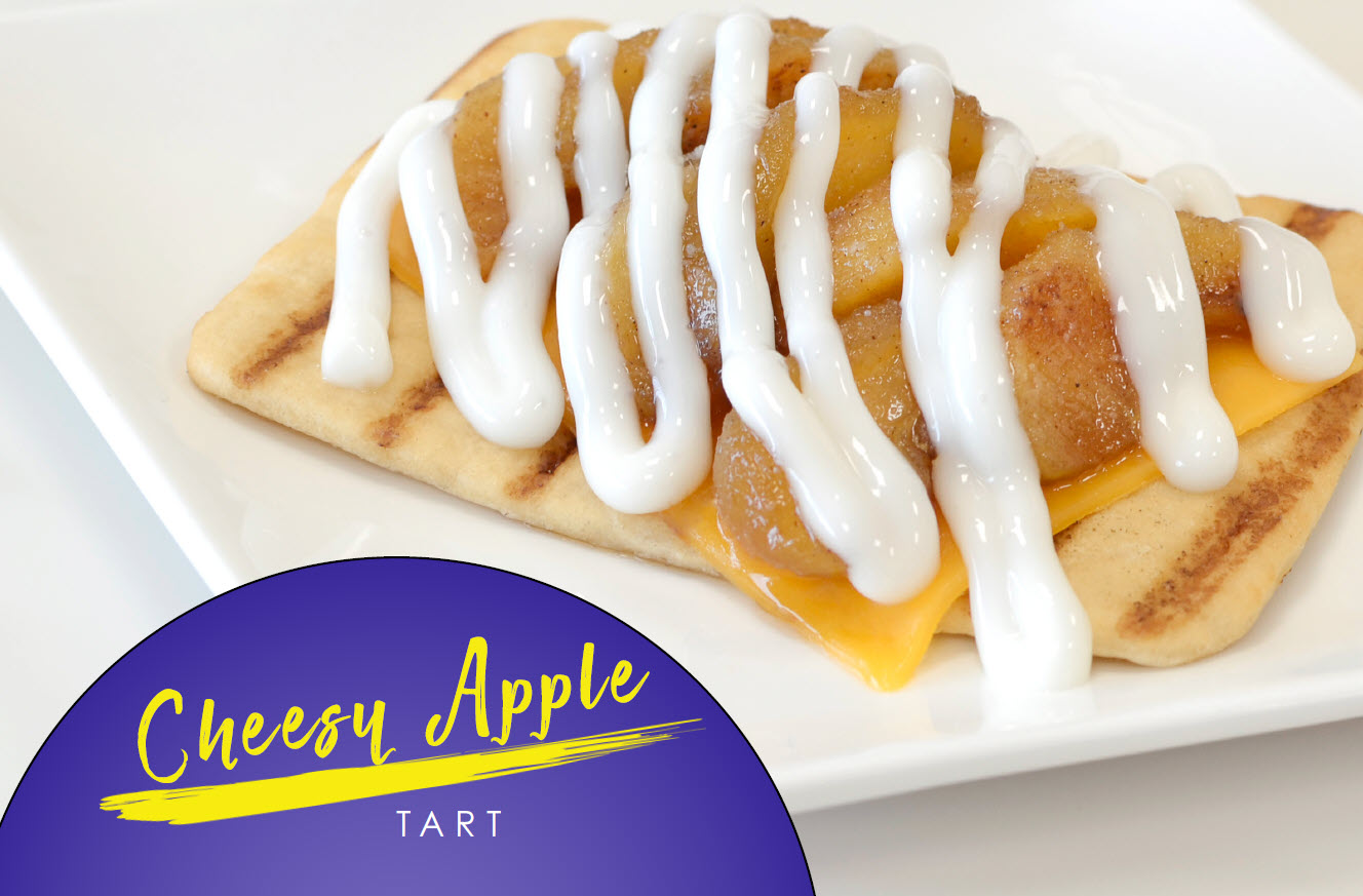 Cheesy Apple Tart Main Image