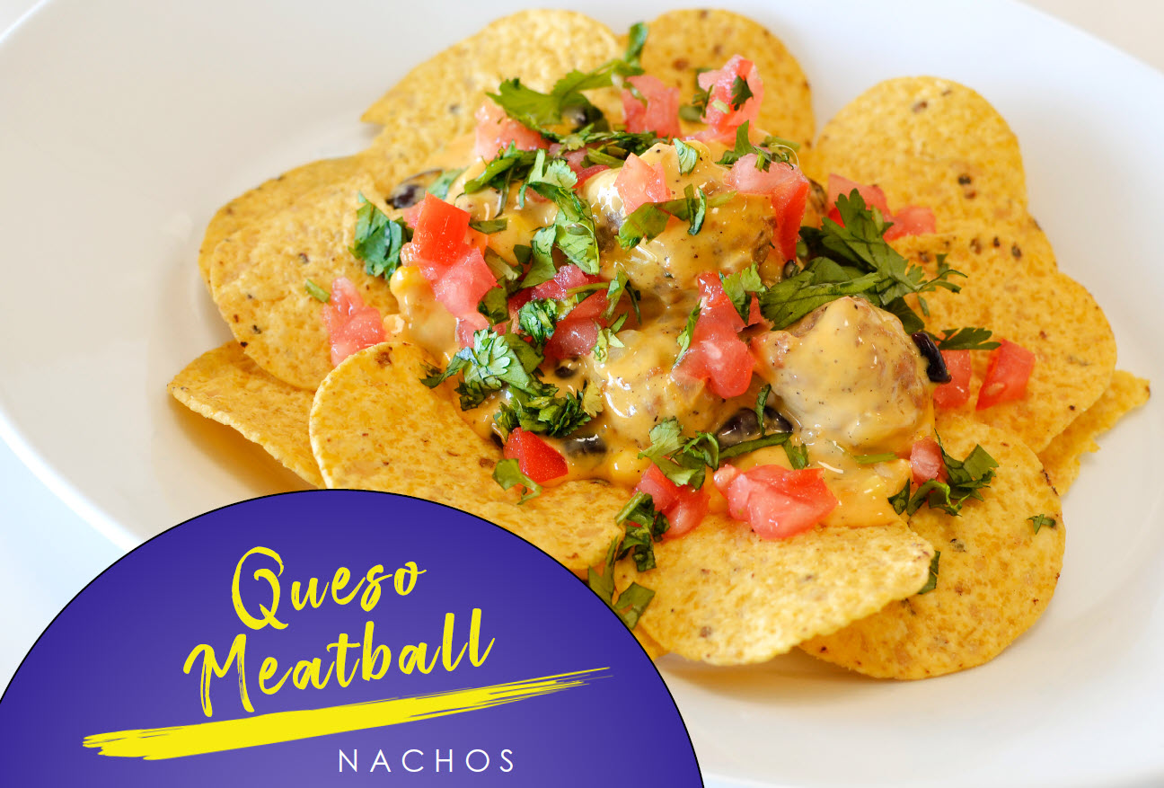 Queso Meatball Nachos Main Image