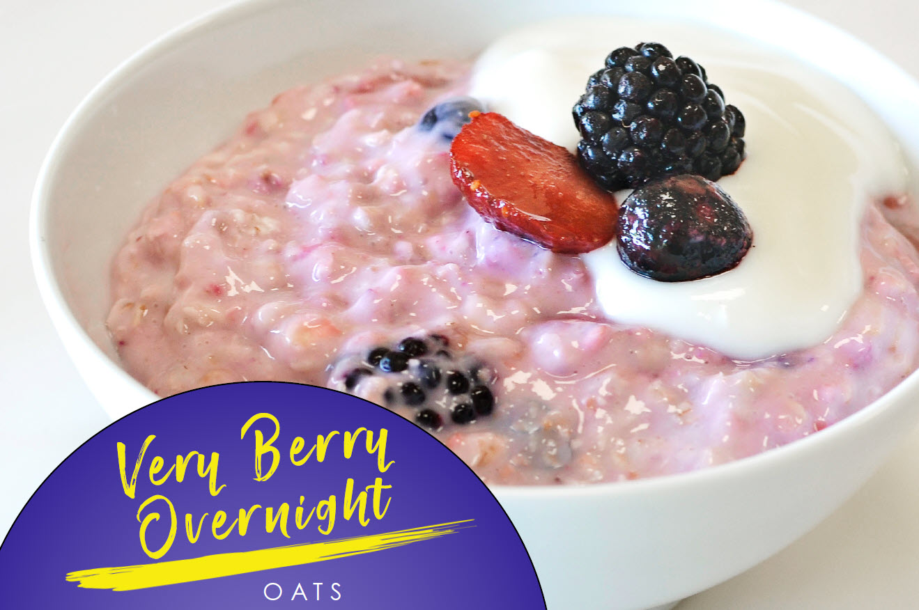 Very Berry Overnight Oats Main Image