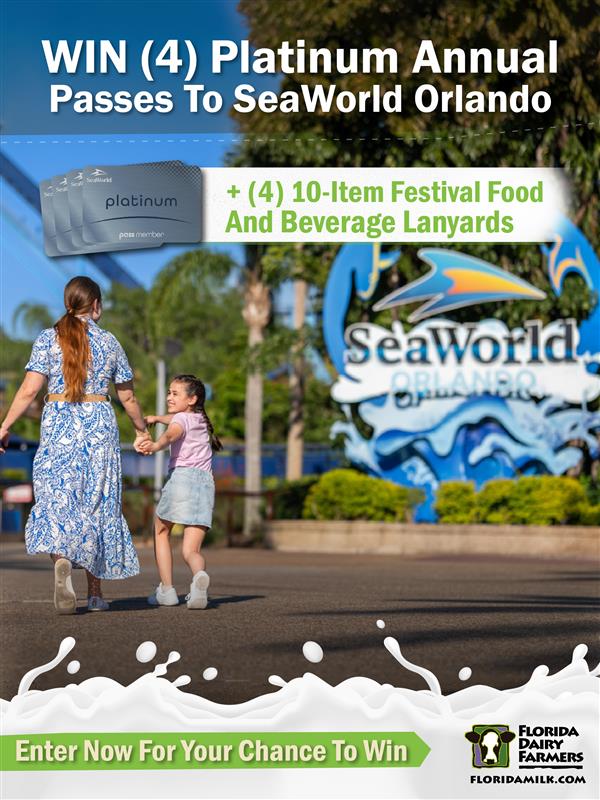 WIN (4) Platinum Annual Passes + (4) 10-Item Festival Food and Beverage Lanyards for the Seven Seas Food Festival 