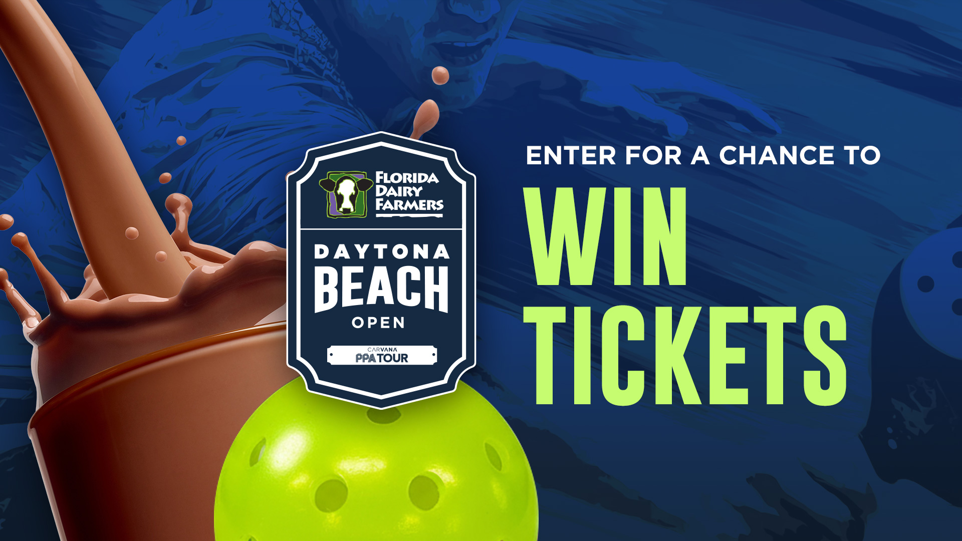 Florida Dairy Farmers Daytona Beach Open Ticket Sweepstakes