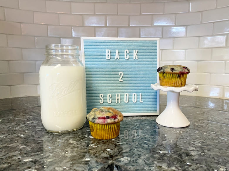 Back-to-School Berry Muffins