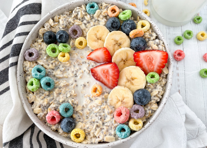 Cereal Milk Overnight Oats Featured Image