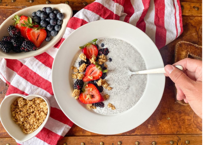 Chia Seed Pudding Power Bowl