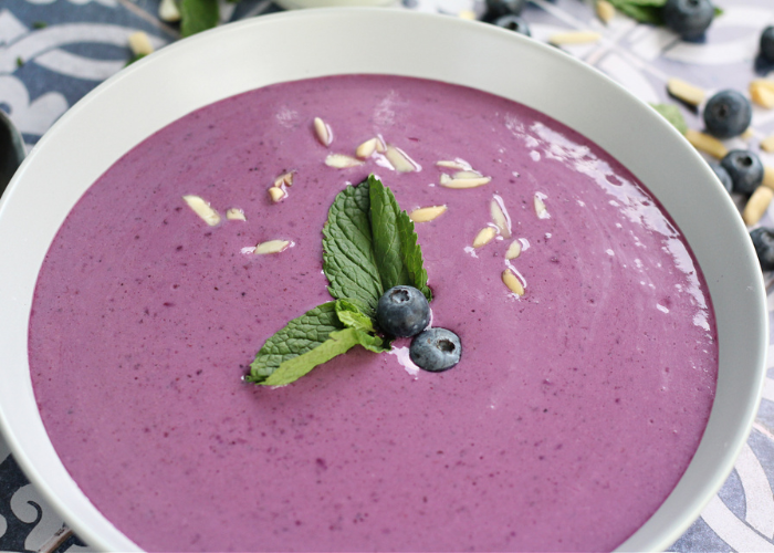 Chilled Blueberry Soup Featured Image