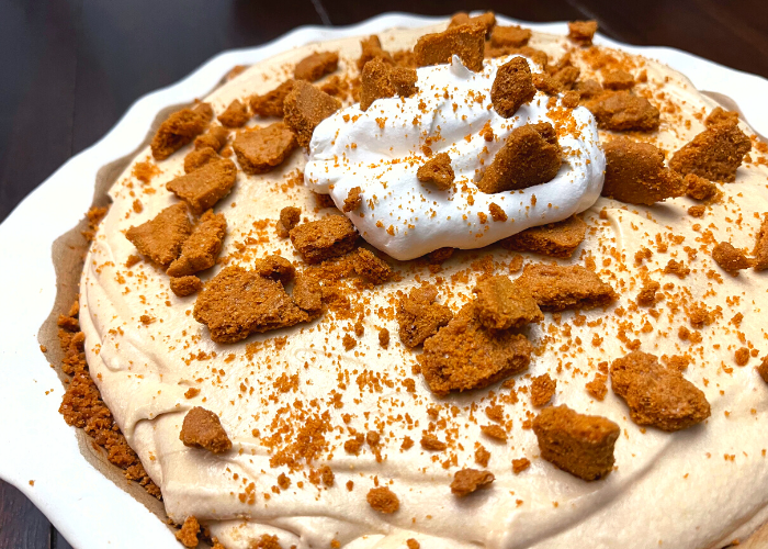 Cookie Butter Pie Featured Image