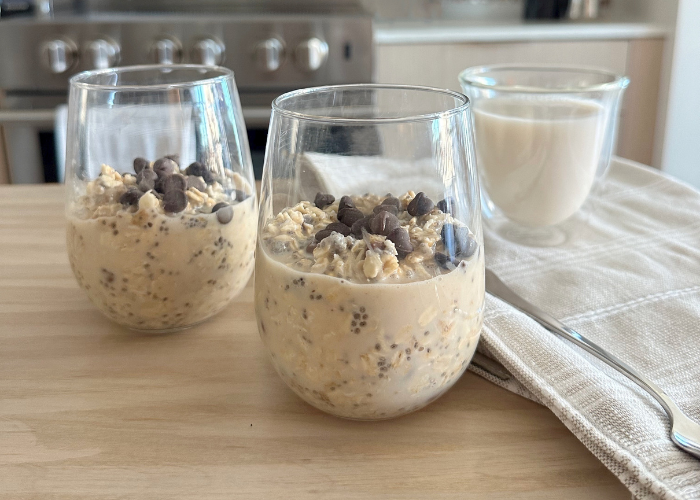 Cookie Dough Overnight Oats Featured Image
