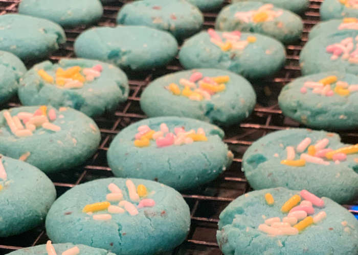 Easter Polvorones (Shortbread Cookies)