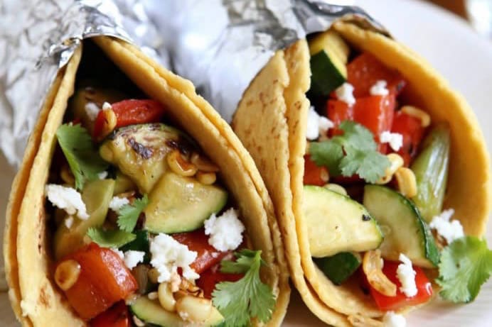 Grilled Veggie Tacos