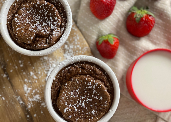 Low Carb Chocolate Souffle