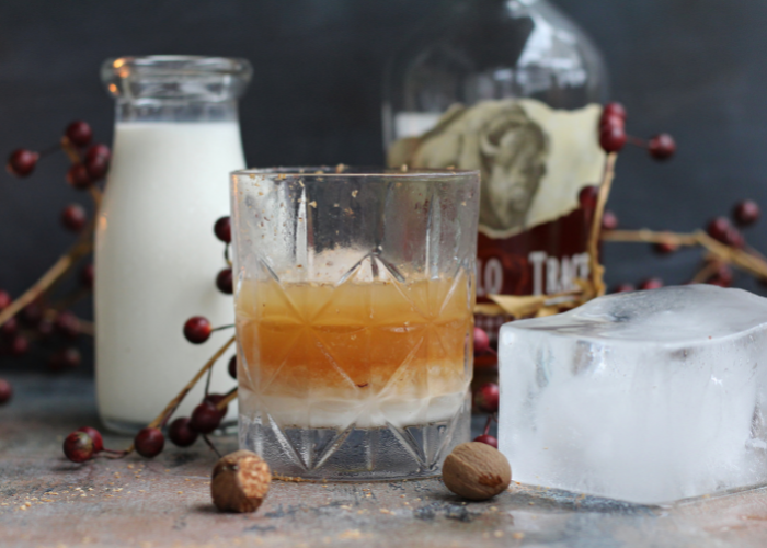 Maple Bourbon Milk Punch Featured Image