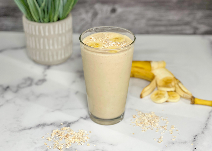 Peanut Butter Banana Oatmeal Smoothie