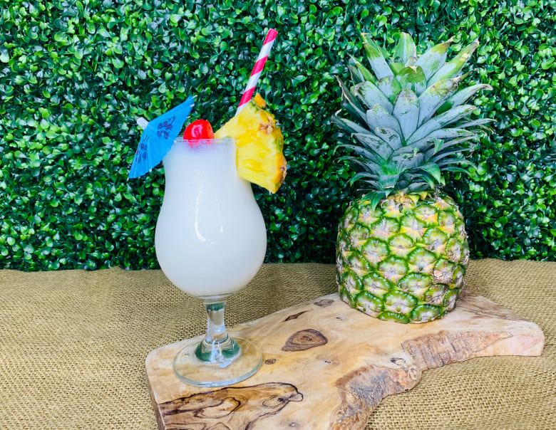 Pina Colada Boozy Milkshake