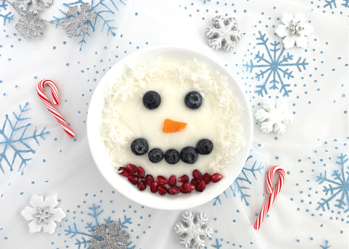 Snowman Yogurt Bowl Featured Image