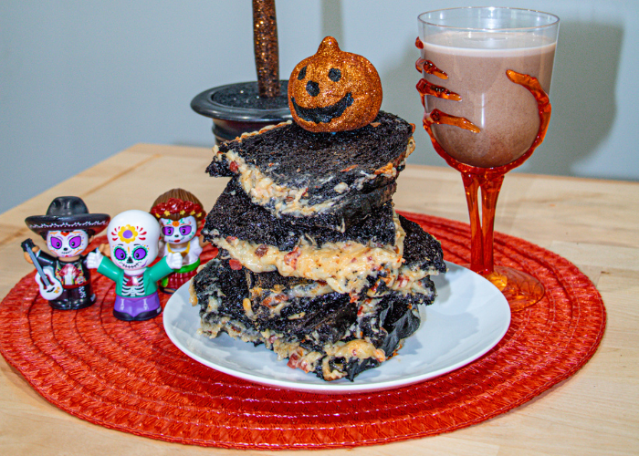 Spooky Pimento Grilled Cheese