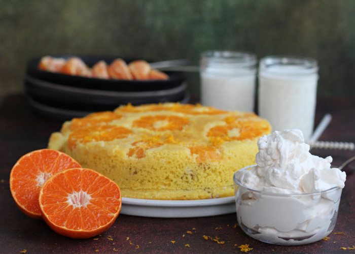 Tangerine Upside Down Cake