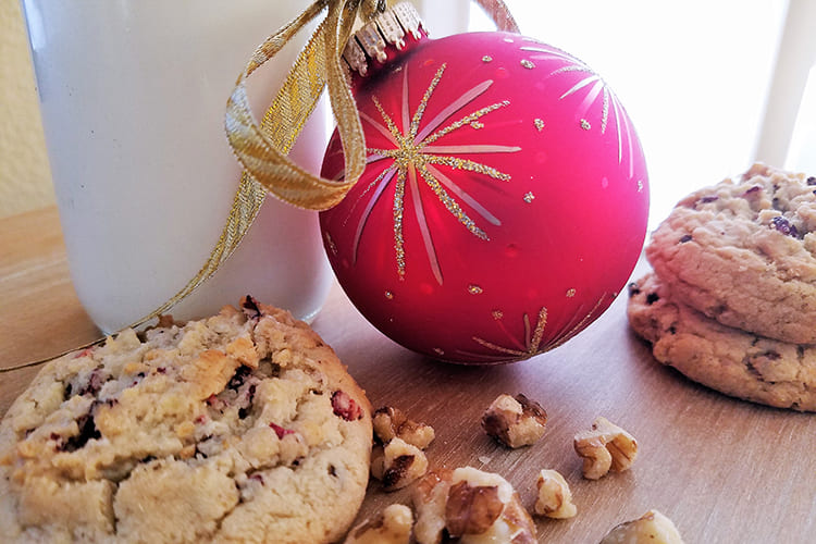 Cranberry Walnut Cookies