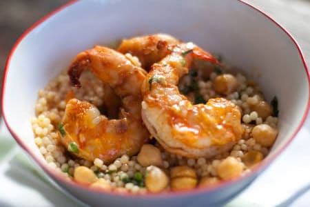 Chipotle Shrimp and Chickpeas