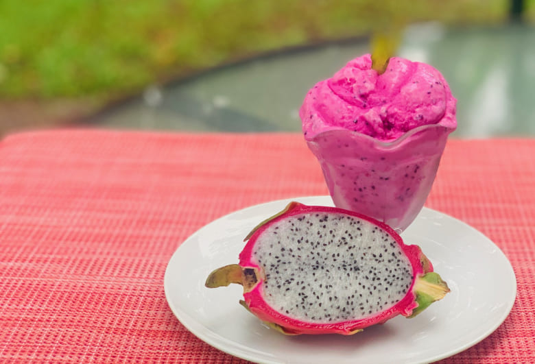 Dragon Fruit Ice Cream