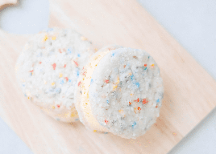 Funfetti Ice Cream Sandwiches