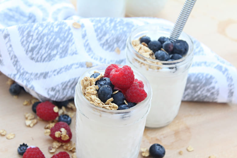 Homemade Vanilla Yogurt