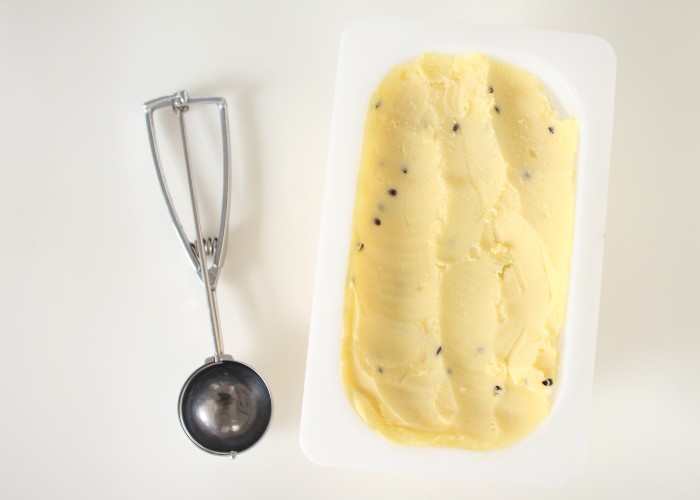 Passion Fruit Ice Cream