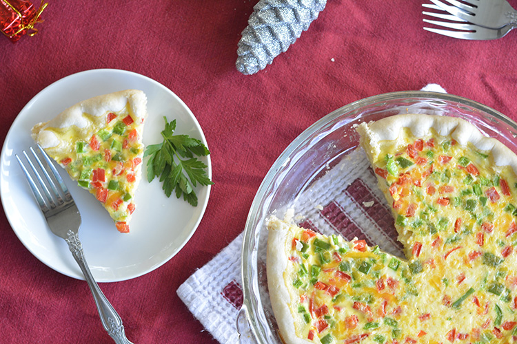 Christmas Morning Quiche