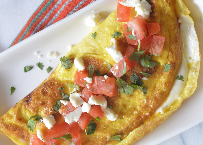Spanish Omelet Featuring Latin Cheeses