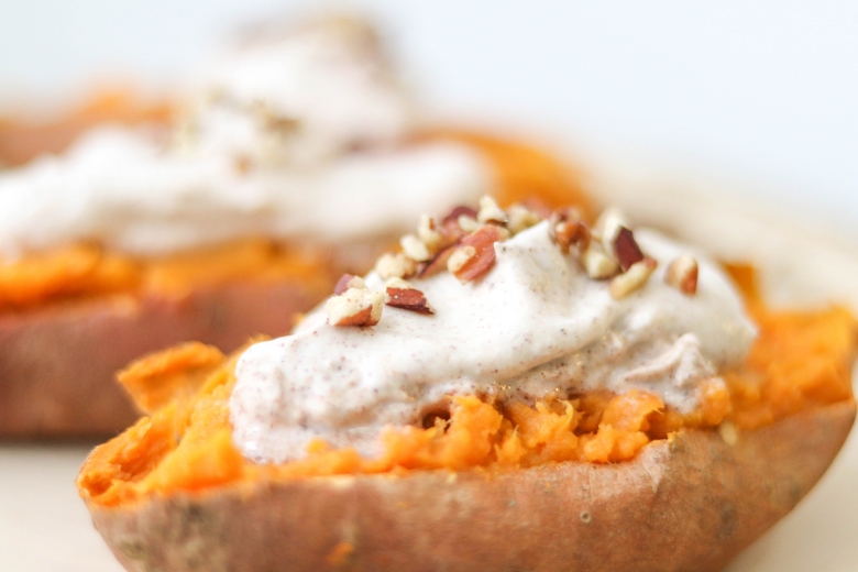 Twice Baked Sweet Potatoes