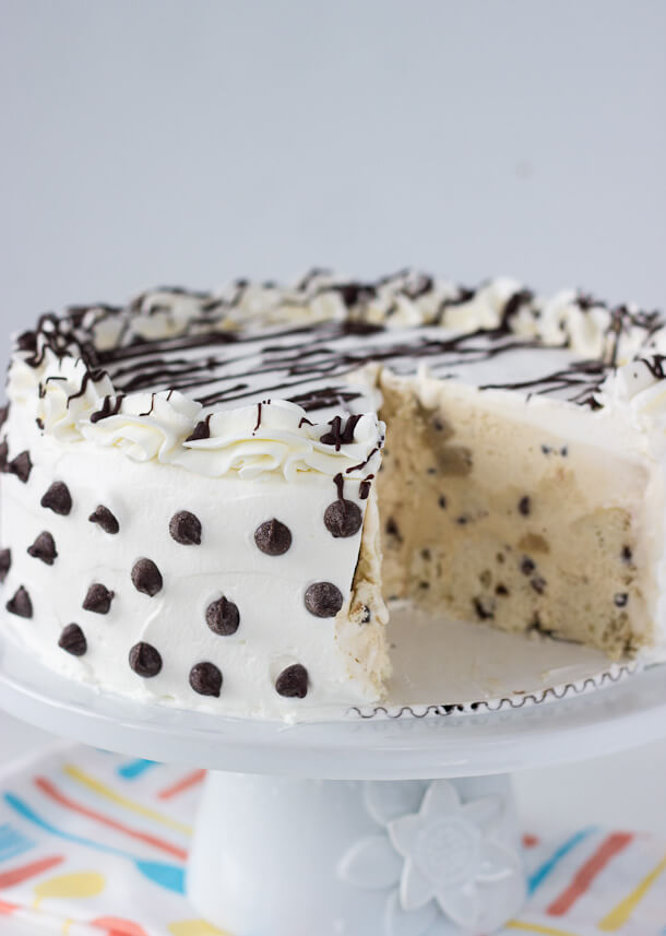 Chocolate chip cookie dough ice cream cake - Florida Dairy Farmers