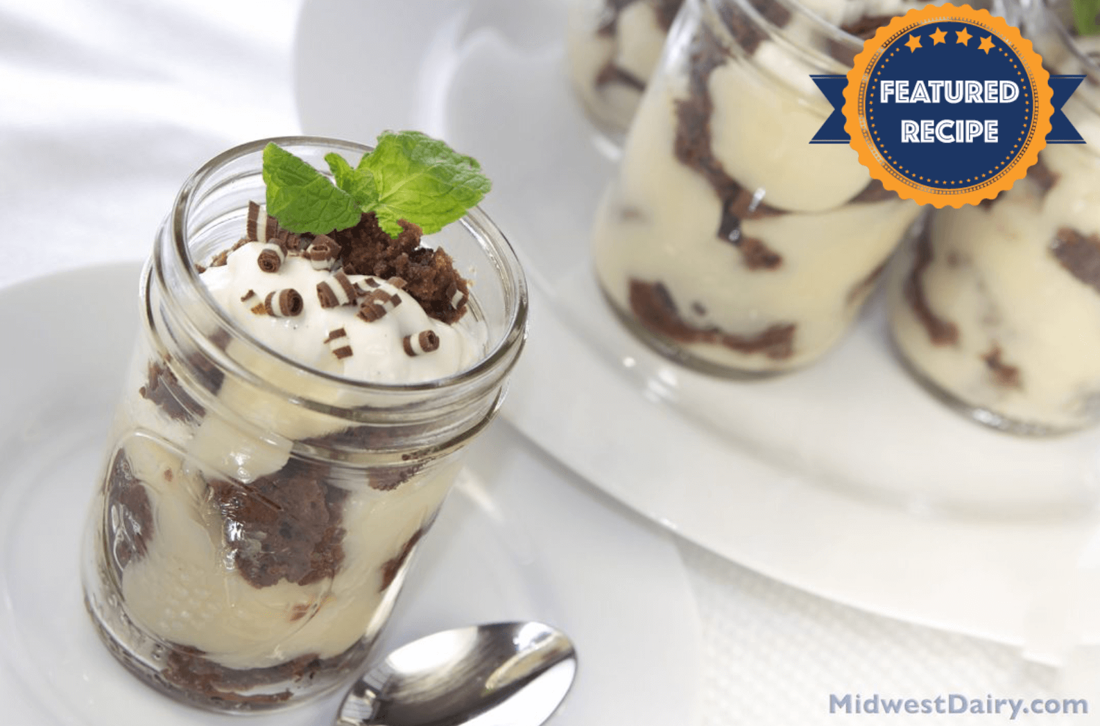 Mint Brownie Trifle