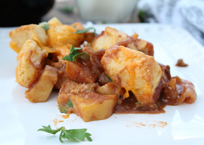 BBQ Chicken Bubble Up Bake Featured Image