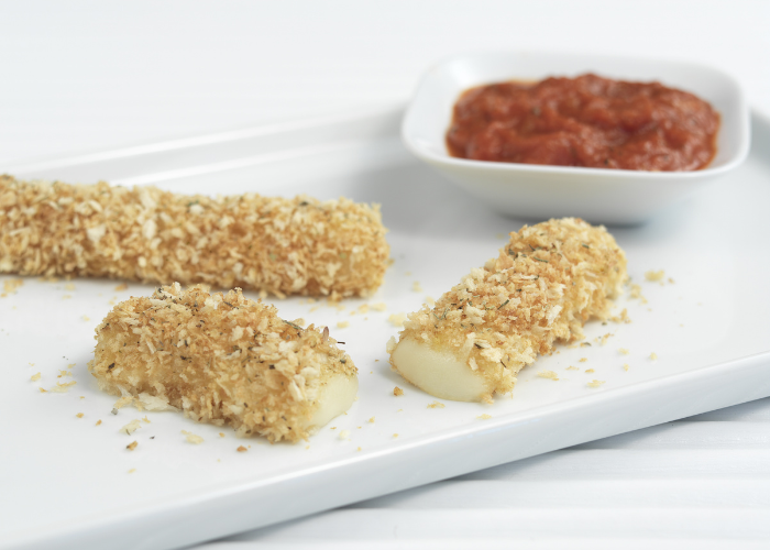 Baked Mozzarella Sticks