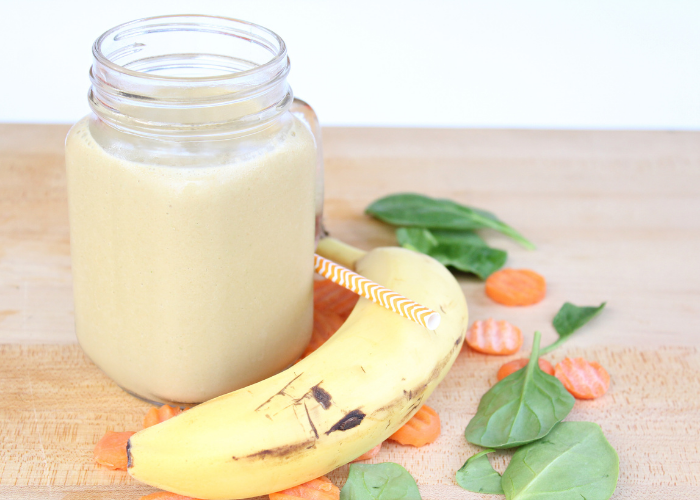 Banana Carrot Green Smoothie