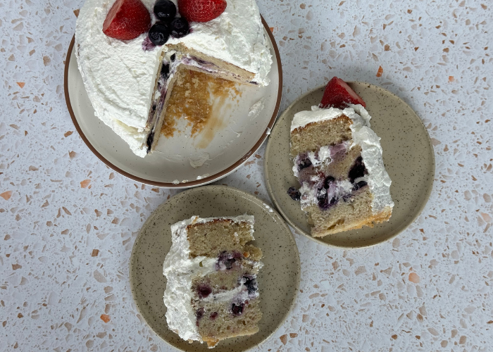 Berry Kefir Cake Featured Image