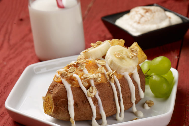 Sweet Potato Breakfast Boat Featured Image