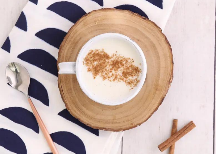 Cardamom, Cinnamon, and Honey Moon Milk