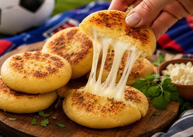 Mini Colombian Cheese Arepas  Featured Image