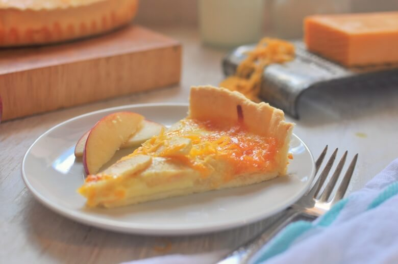 Apple and Cheddar Tart Featured Image