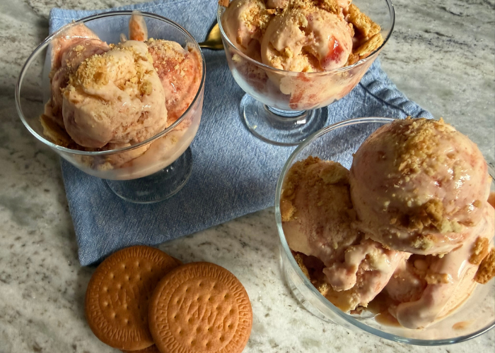 Guava Maria Cookie Ice Cream 