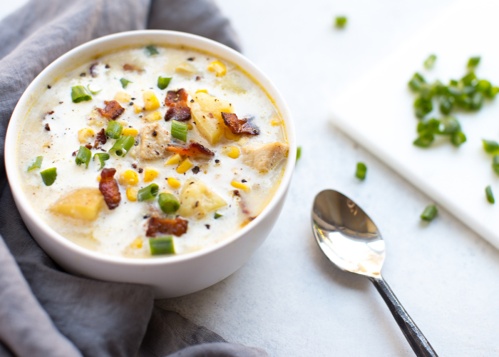 Instapot Chicken Corn Chowder